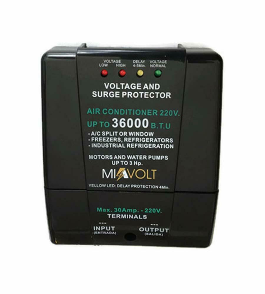 AC 220V Surge Brownout Voltage Protector 3600 Watts Air Conditioner